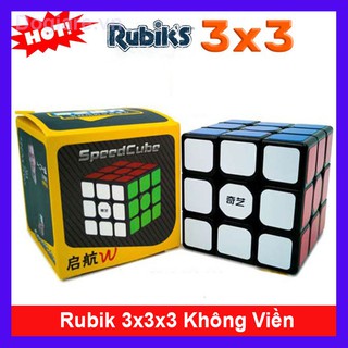 Rubik 3x3 Qiyi Rubik 3 Tầng Hàng Xịn Trơn Xoay Cực Mượt - Rubik 3x3x3