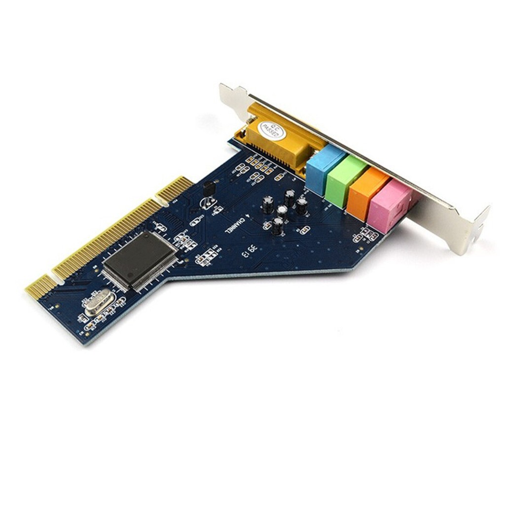 Sound card PCI ,Card Chuyển Đổi PCI Sang Sound 4.1