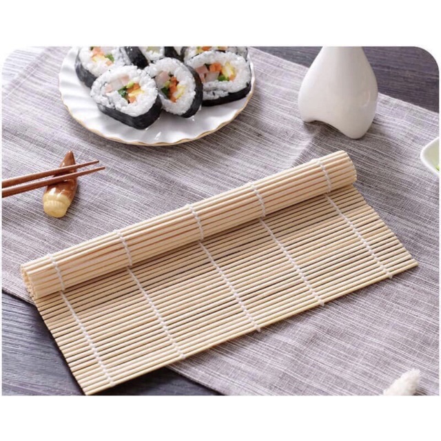 Mành tre cuộn sushi - Cuộn cơm rong biển kimbap