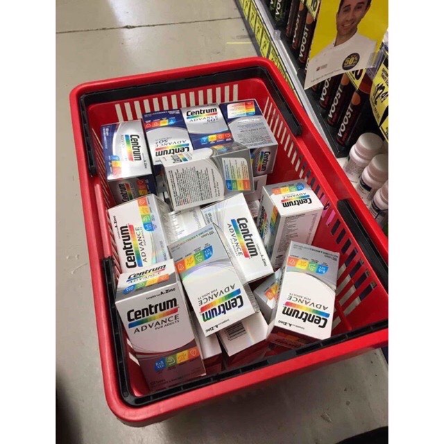 Viên uống bổ sung Vitamin tổng hợp Centrum Advance Úc 50 viên cho người già và trung niên