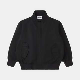 CLASSIC BOMBER JACKET - ÁO KHOÁC NYLON ĐEN