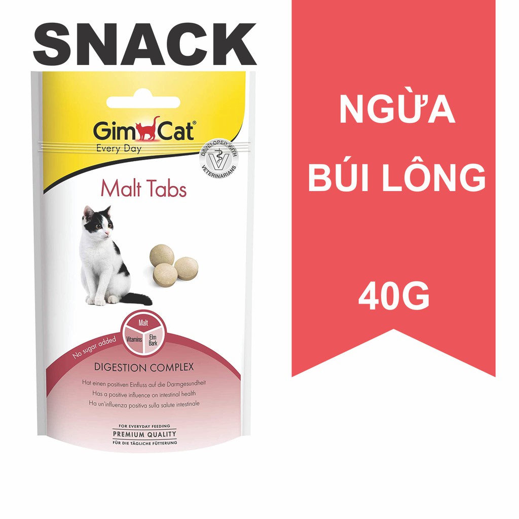 GIMCAT VIÊN SNACK BỔ SUNG DINH DƯỠNG CHO MÈO - CHỌN LOẠI