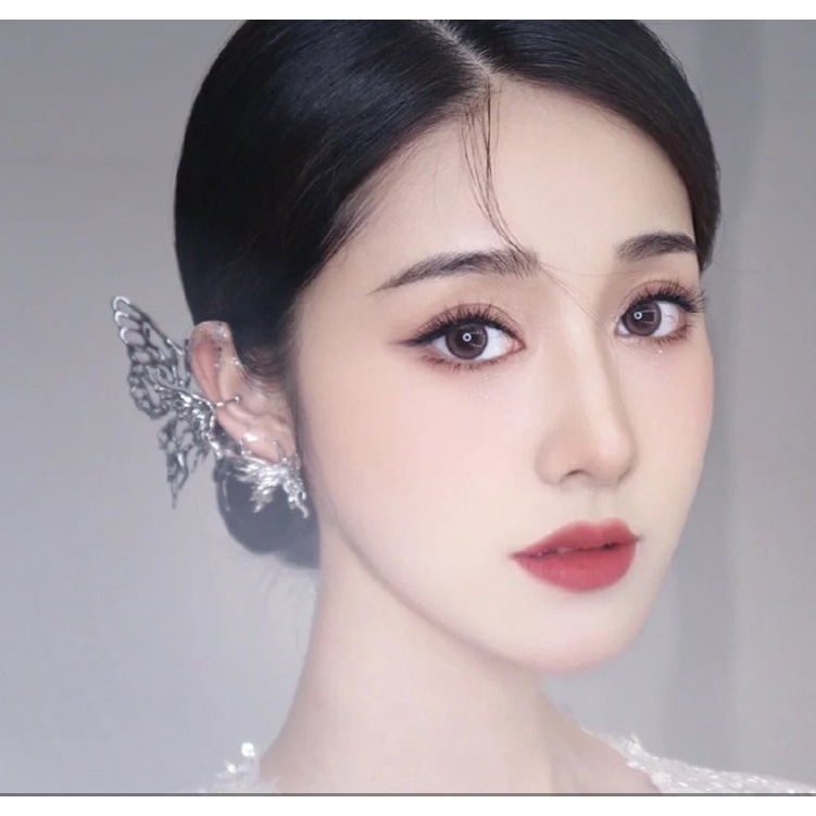 Cặp kẹp tai bướm bạc 60k