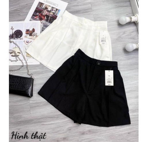 Quần short lưng cao xếp ly mẫu new 2202