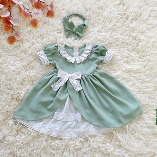 [CÓ TẶNG QUÀ💝] Đầm thôi nôi, đầy tháng cho bé sơ sinh dễ thương
