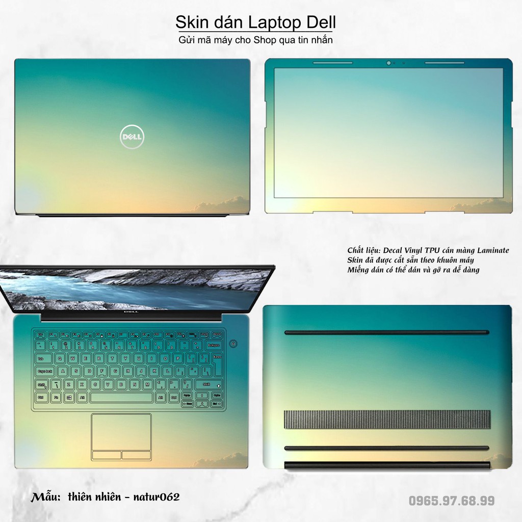 Skin dán Laptop Dell in hình thiên nhiên nhiều mẫu 2 (inbox mã máy cho Shop)