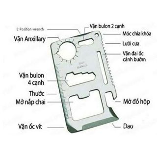 Miếng thép đa năng 11 in 1