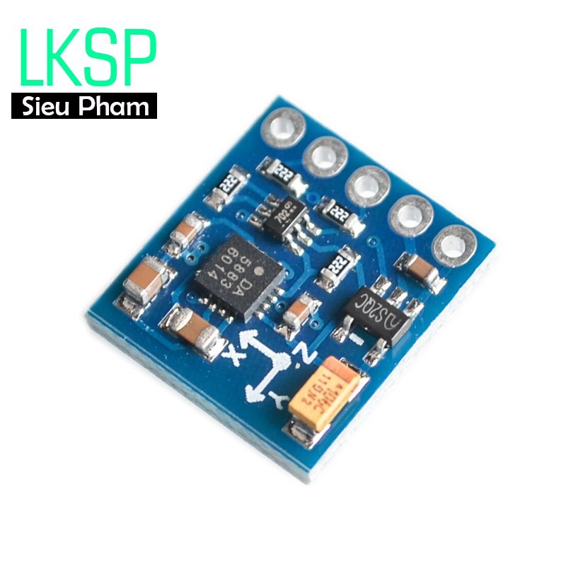 Modul La Bàn Số GY-271 QMC5883L