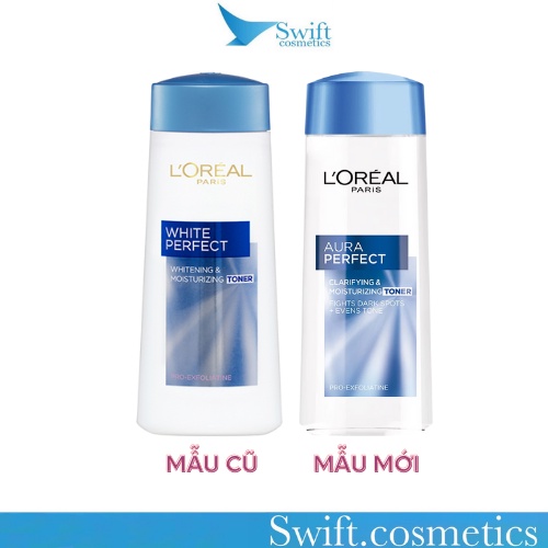 Nước Hoa Hồng LOreal - L'OreaL Paris Arau Perfect White &amp; Moisturizing / Revitalift Aqua Milky Toner 200ml