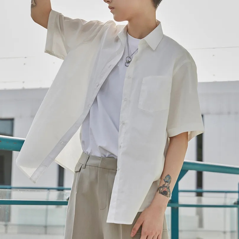 NRVP Áo Sơ Mi Dáng Rộng Thời Trang Hàn Quốc 2022 Dành Cho Nữ