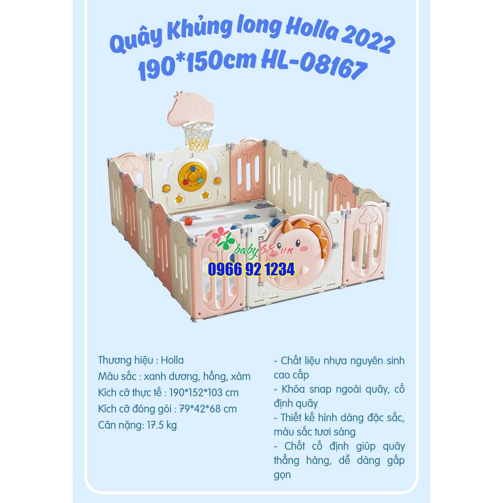 Quây Khủng Long Holla 2022