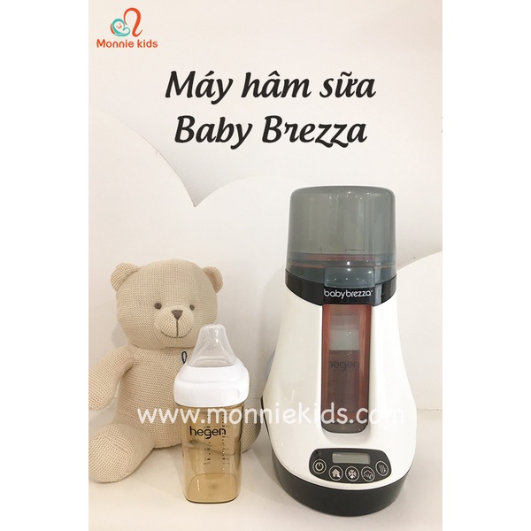 Máy hâm sữa Baby Brezza có kết nối Bluetooth, điều khiển bằng App, hàng chính hãng bảo hành 12 tháng
