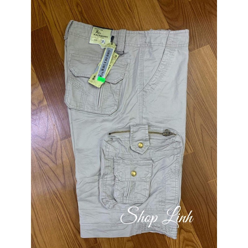 Quần short kaki túi hộp nam chất lượng cao .