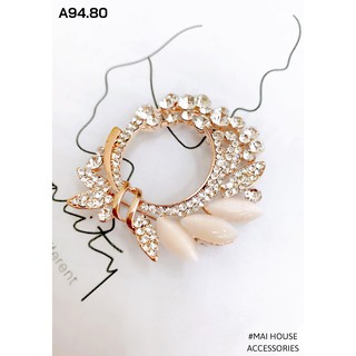 Cài áo vòng hoa ko đối xứng - a94
