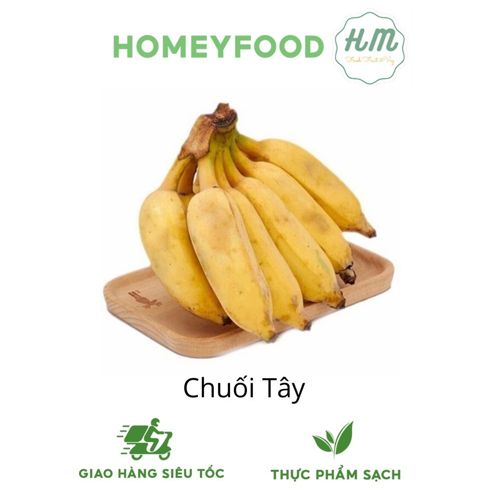 (HN) Chuối Tây tươi ngon - giao Hỏa Tốc