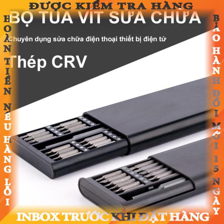 Bộ Tua Vít Kiotool Nam Châm 24 Chi Tiết Dùng Sửa Chữa Điện Thoại - Tô vít đa năng Tiện Dụng hangi