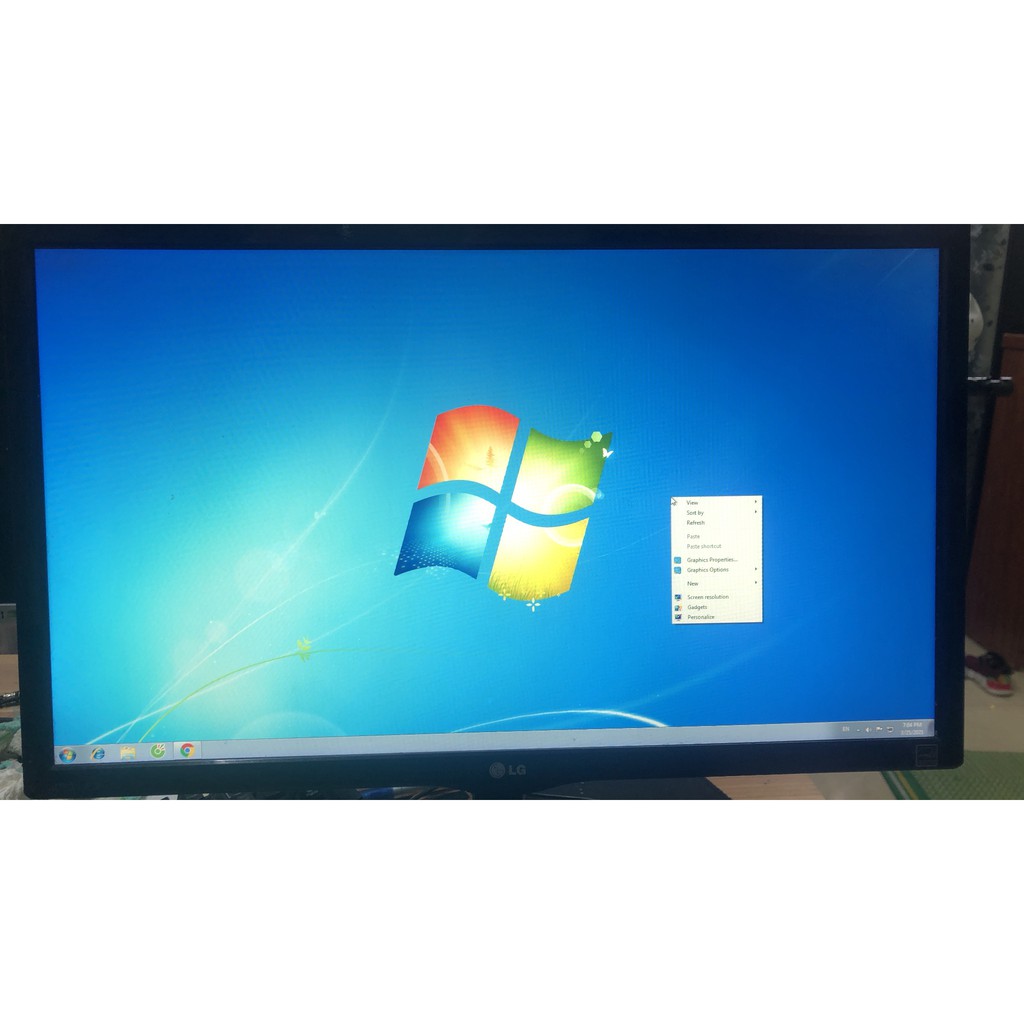 Màn hình LG22mp57, 22 inch cũ gồm vỏ hôp, cáp sạc