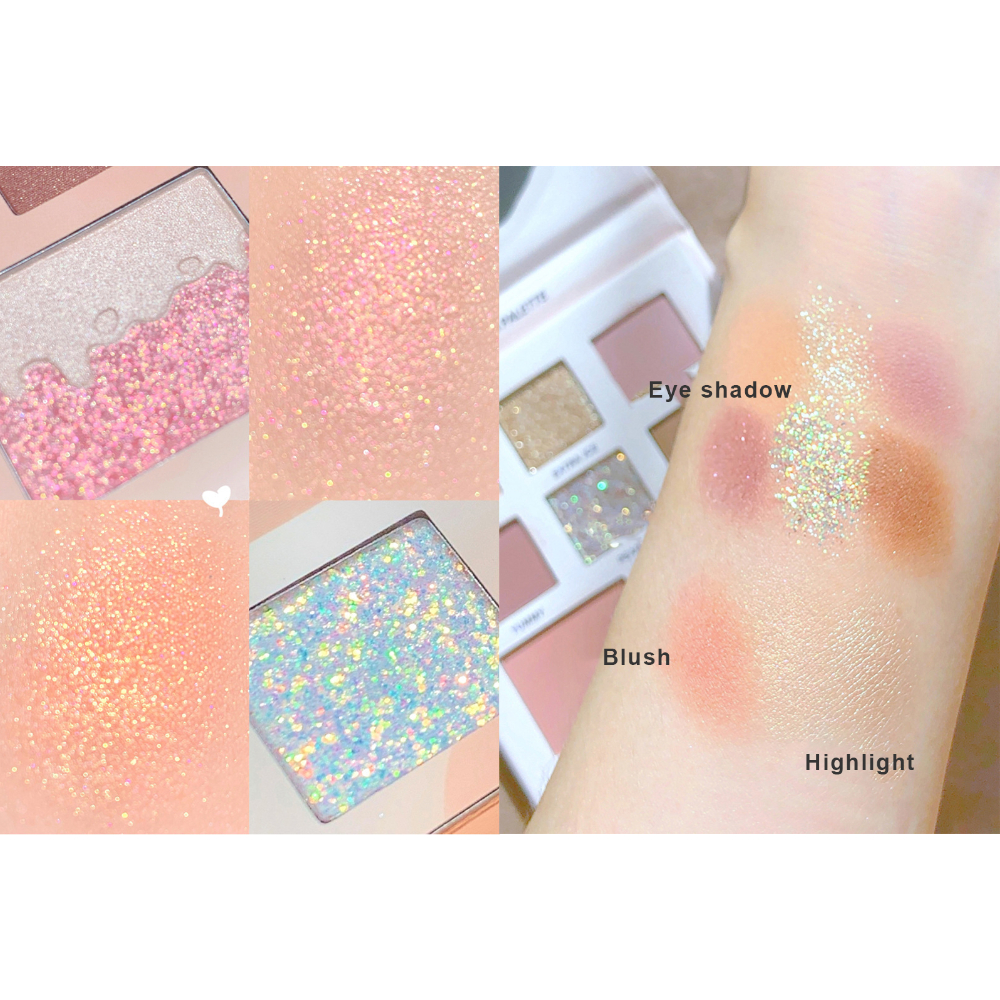 DIKALU (Hàng Mới Về) 1 Bảng Phấn Mắt 8 Màu Ánh Ngọc Trai Lấp Lánh Chống Thấm Nước | BigBuy360 - bigbuy360.vn