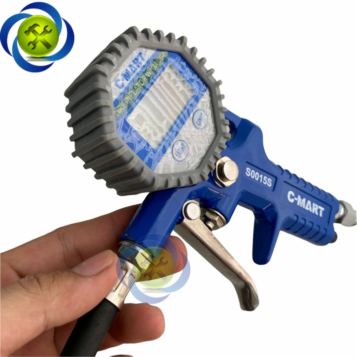 Dụng cụ xịt hơi có đồng hồ điện tử C-Mart S0015S