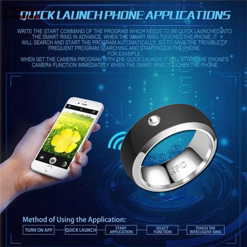 Nhẫn đeo tay thông minh NFC đa chức năng chất lượng cao