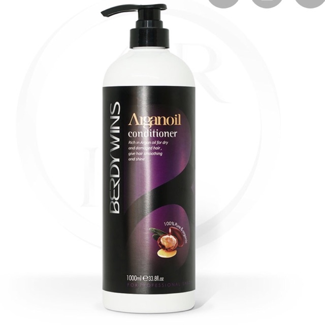 Dầu xả siêu mềm mượt Arganoil Berdywins Conditioner 1000ml