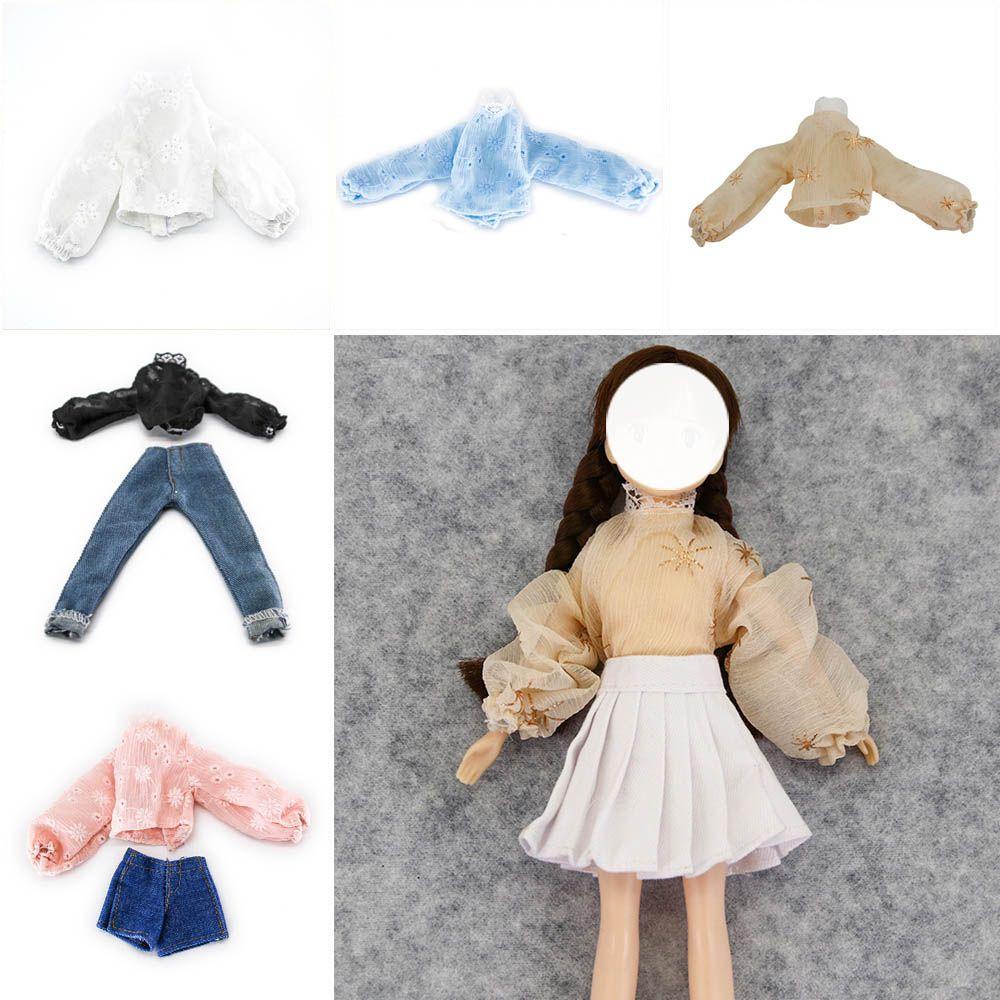 Layor1 Bộ Đầm Tay Phồng Cho Búp Bê Mặc Hàng Ngày