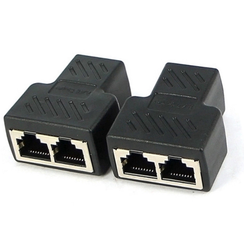 Bộ chia cổng mạng RJ45 1 sang 2 Cat5 / CAT 6 LAN