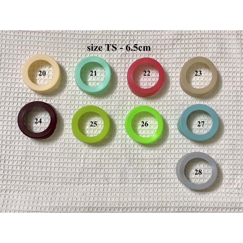 Đế lót ly 6,5cm, chất liệu silicon bảo vệ đáy ly