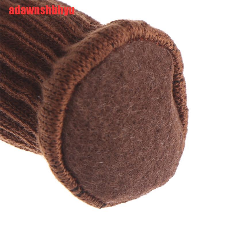 [adawnshbhyu]4pcs Chair Leg Sock Cloth Floor Anti-slip Table Foot Furniture Feet Sleeve Cover