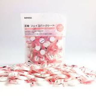 Mặt nạ giấy nén Miniso vừa rẻ, vừa tiện dụng ( túi 100 viên )