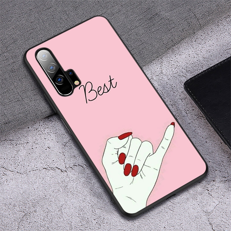 B105 Forever lovers couple Huawei Y6 Y7 Y9 Prime 2018 2019 Mate 10 20 30 Lite Pro Soft Phone Case