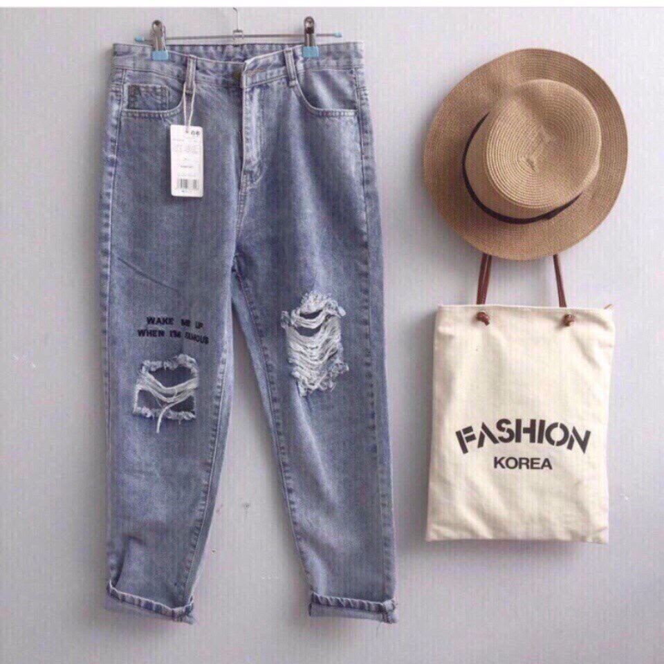 quần baggy jean nữ quảng châu BD.368 - 521