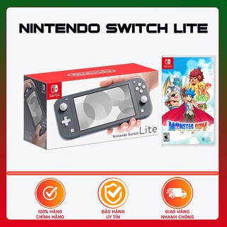 Combo Máy Chơi Game Nintendo Switch Lite + Game Nintendo - Monster Boy and the Cursed Kingdom Mới 100%