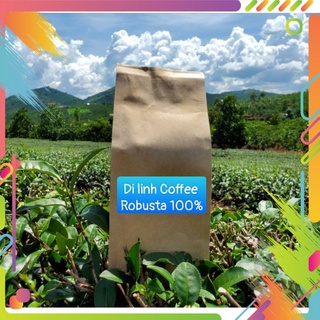 Cà phê robusta rang mộc di linh lâm đồng - 500g