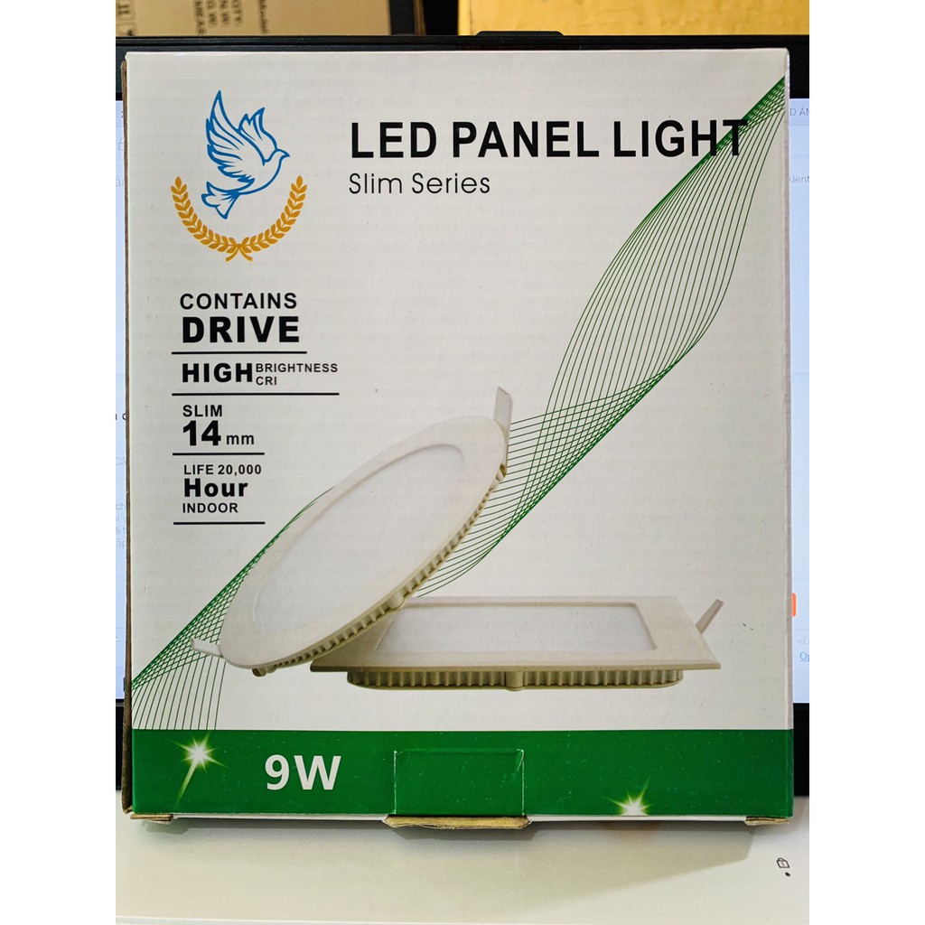 ĐÈN LED ÂM TRẦN PANEL TRÒN 9W - ĐÈN ÂM 9W