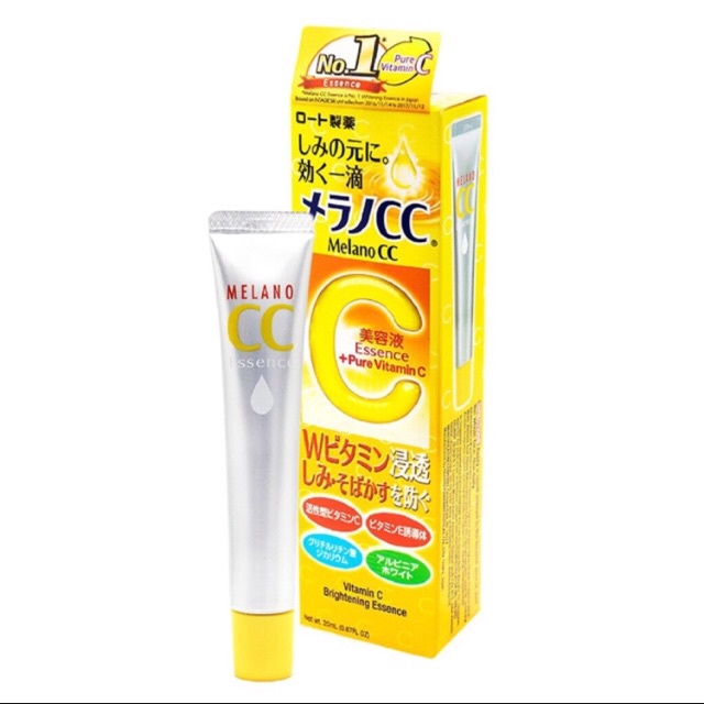Serum Trắng Da Melano CC Whitening Essence Giúp Dưỡng Trắng Da Mờ Thâm Và Chống Lão Hóa 20ml