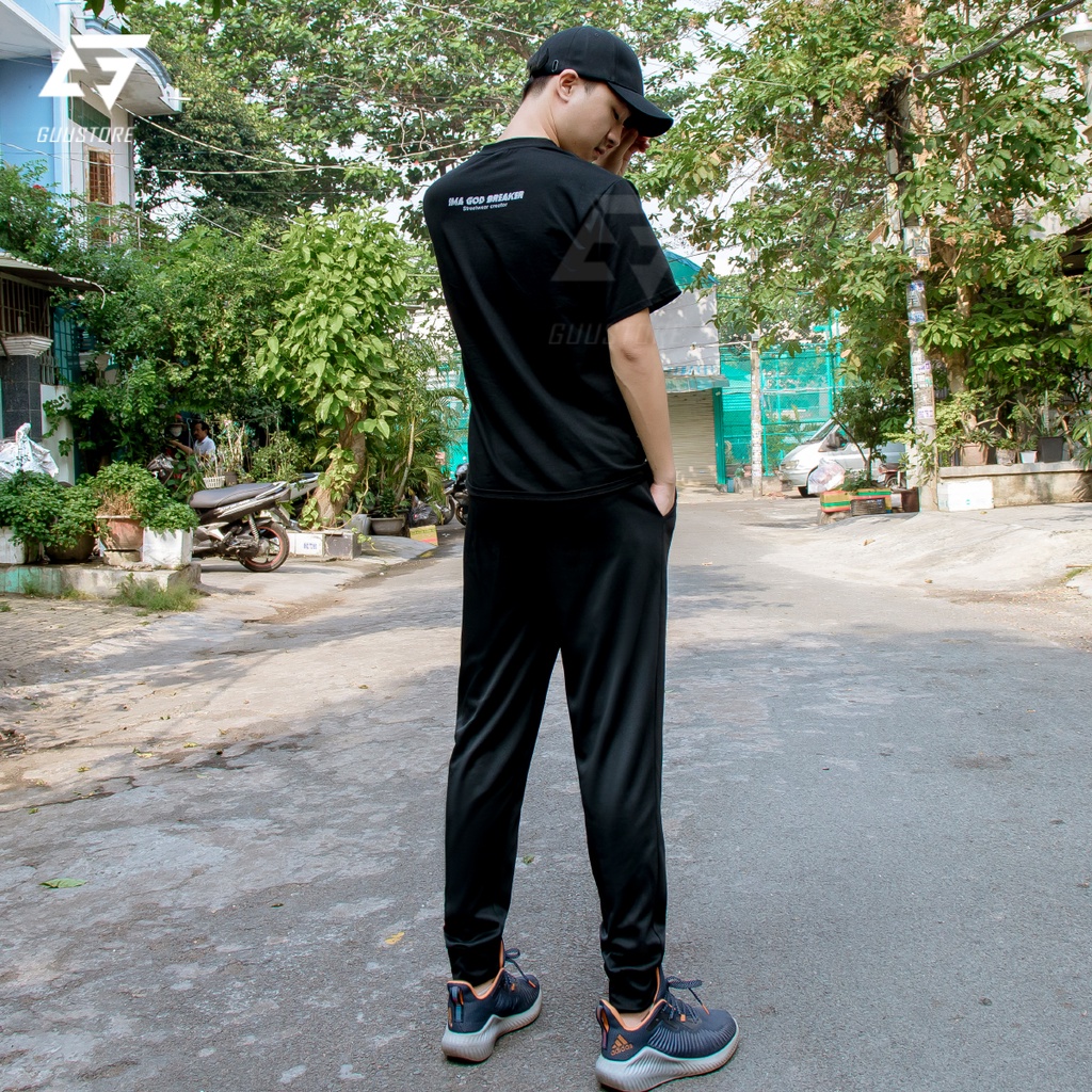 Quần Jogger Nam Nữ Trơn Basic Thể Thao 3 Sọc,Trơn