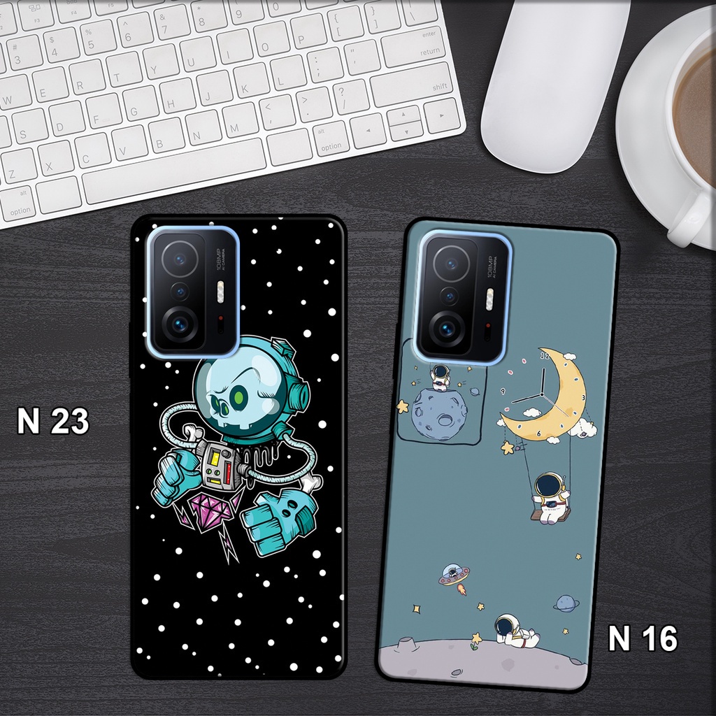 Ốp lưng Xiaomi 11T 5G - Xiaomi 11T Pro 5G ( Mi 11T 5G - Mi 11T Pro 5G) dẻo In Hình Vũ Trụ - Trend - Dễ Thương