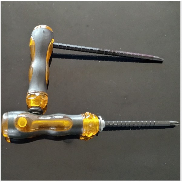 TUA VÍT 2 ĐẦU 6MM BAKE(+) DẸP(-) CÓ THỂ RÚT ĐẢO ĐẦU