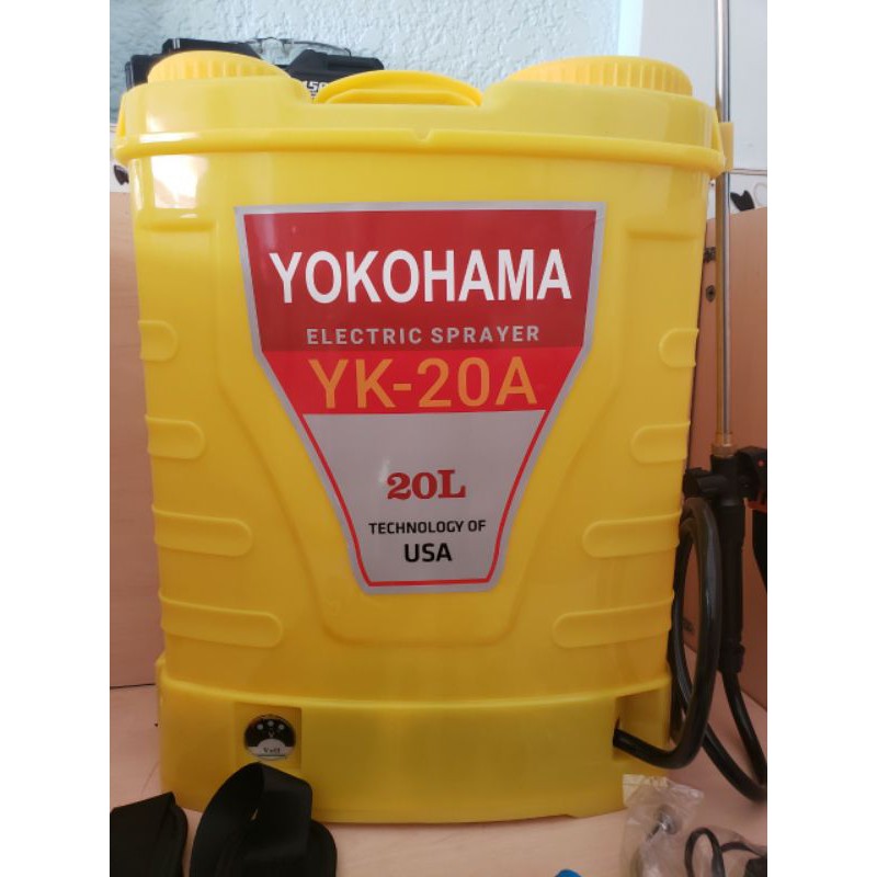 bình xịt điện phun thuốc trừ sâu YOKOHAMA 20lit .