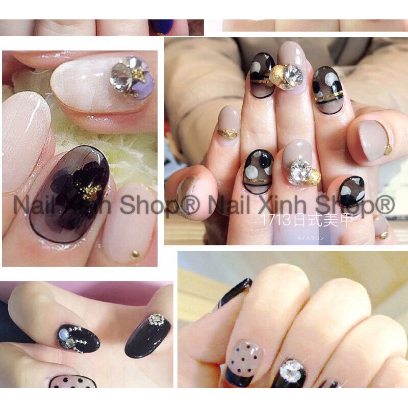 Sơn gel AS bền màu ( Tông trắng ) cực kì mướt 15ML - Nail Xinh Shop - Hàng Chính Hãng