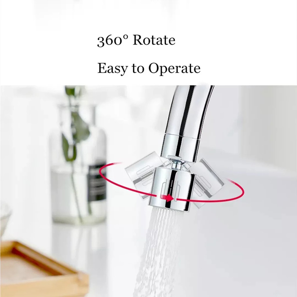 Xiaomi Youpin Đầu Vòi Nước  Diiib Với Bộ Lọc Giúp Tiết Kiệm Nước 2 Luồng 360 Độ Chống Văng Tiện Dụng