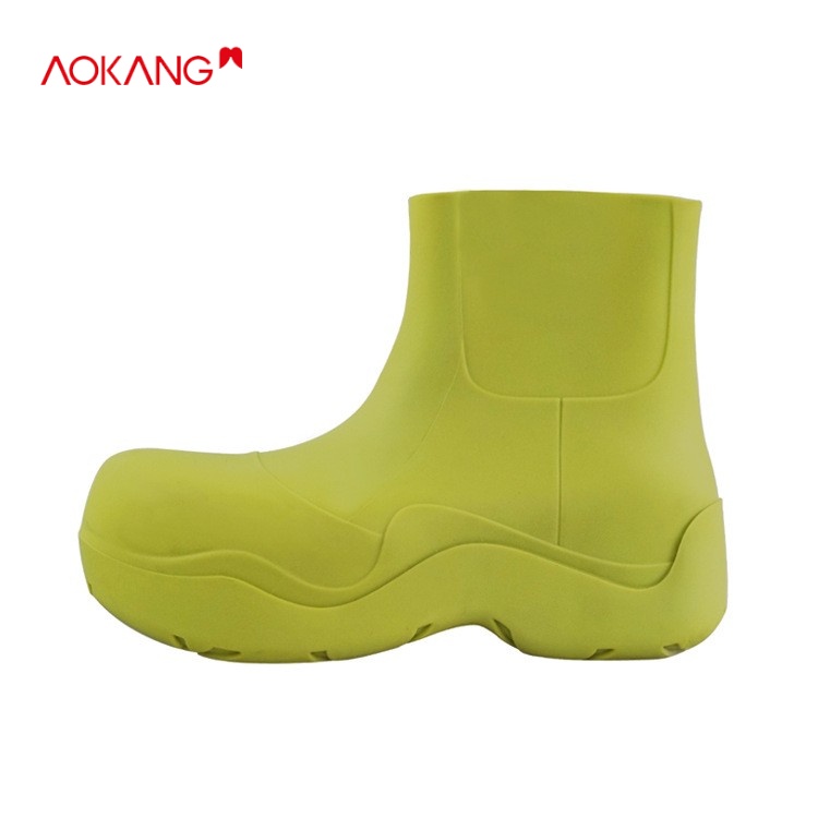 Ủng Đi Mưa Aogang Đế Mềm Dày Dặn Cổ Thấp Thời Trang Cho Nữ AT8178
