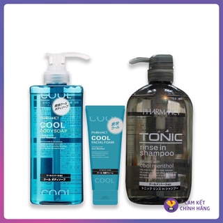 Dầu gội | sữa tắm cho nam pharmaact cool tonic nhật bản - 600ml