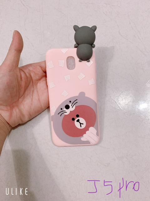 Ốp lưng Sam sung J5 Pro, J5Pro Gấu cao su