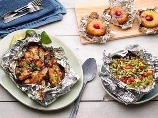 Giấy bạc nướng thịt