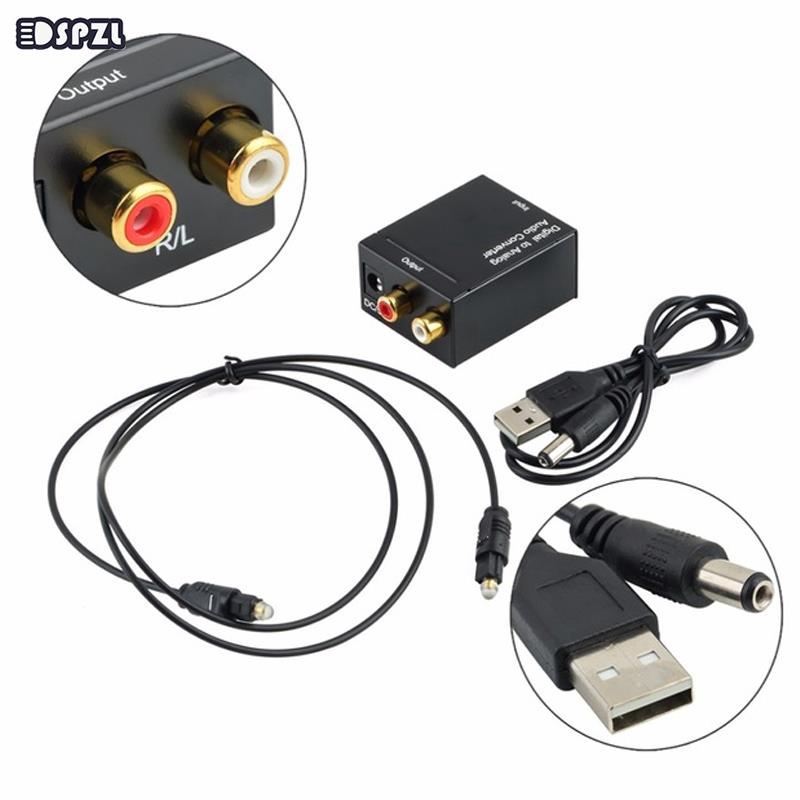 Bộ Thiết Bị Giải Mã Âm Thanh Rca L / R 3.5mm Spdif