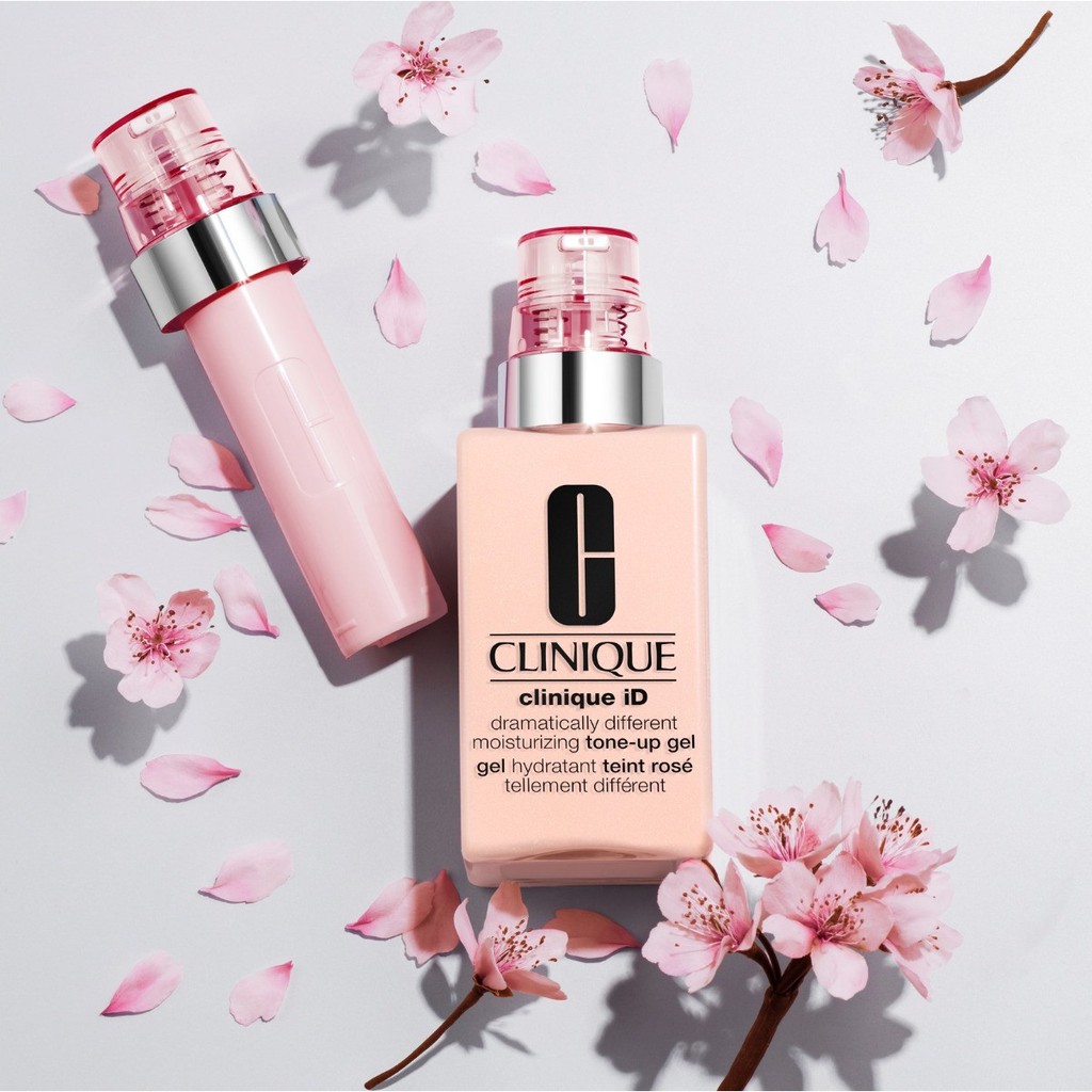 Gel Dưỡng Da Nâng Tone Clinique ID Dramatically Different Moisturizing Tone Up Gel 115ml + Tinh Chất 10ml