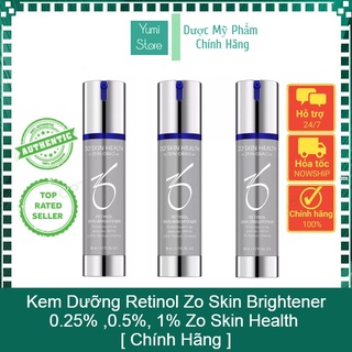 Kem dưỡng retinol zo skin brightener 0.25% ,0.5%, 1% zo skin health