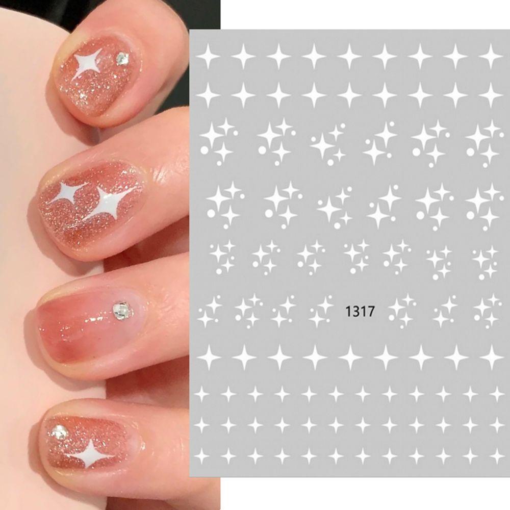 Miếng Dán Trang Trí Móng Tay 3D Thời Trang Mùa Hè